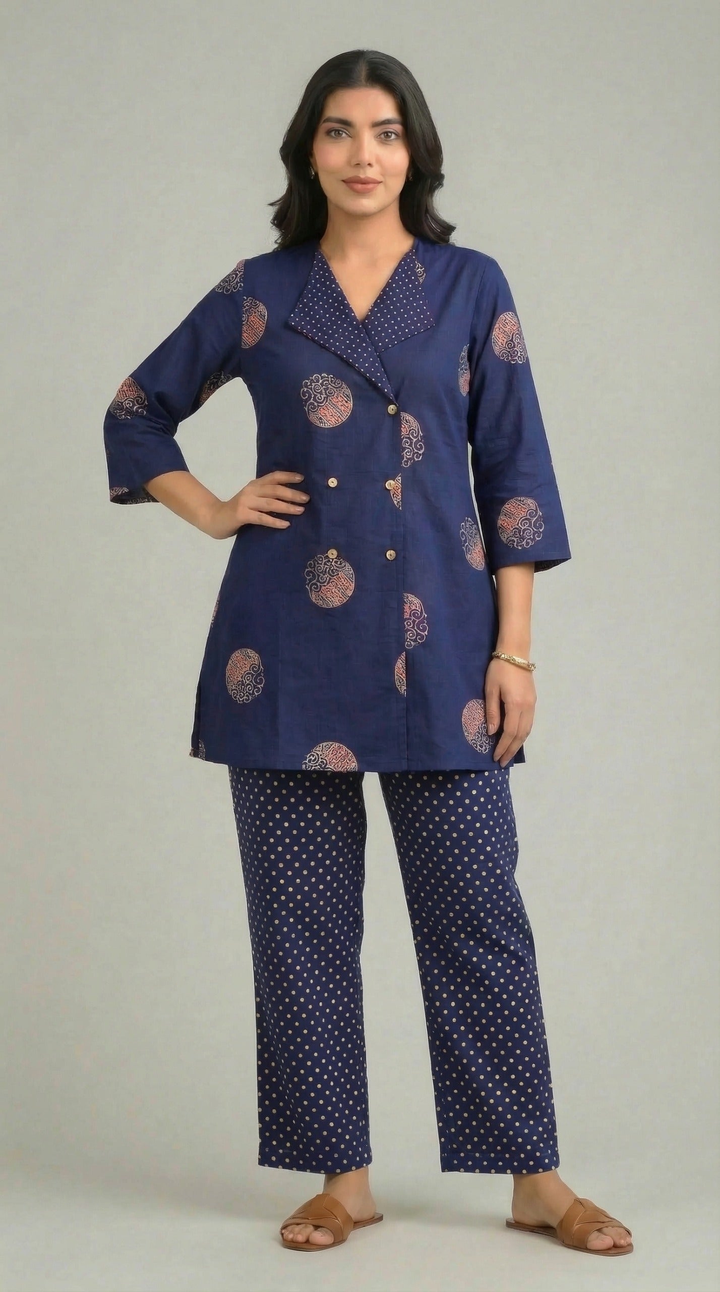 Dotfull Co-ord Set - Etiquette Apparel