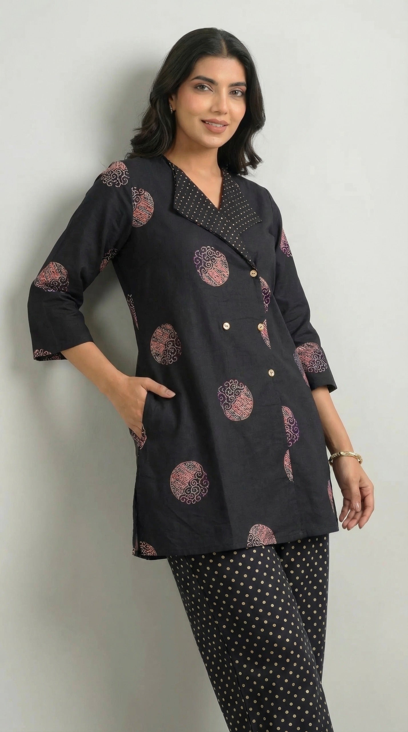 Dotfull Co-ord Set - Etiquette Apparel