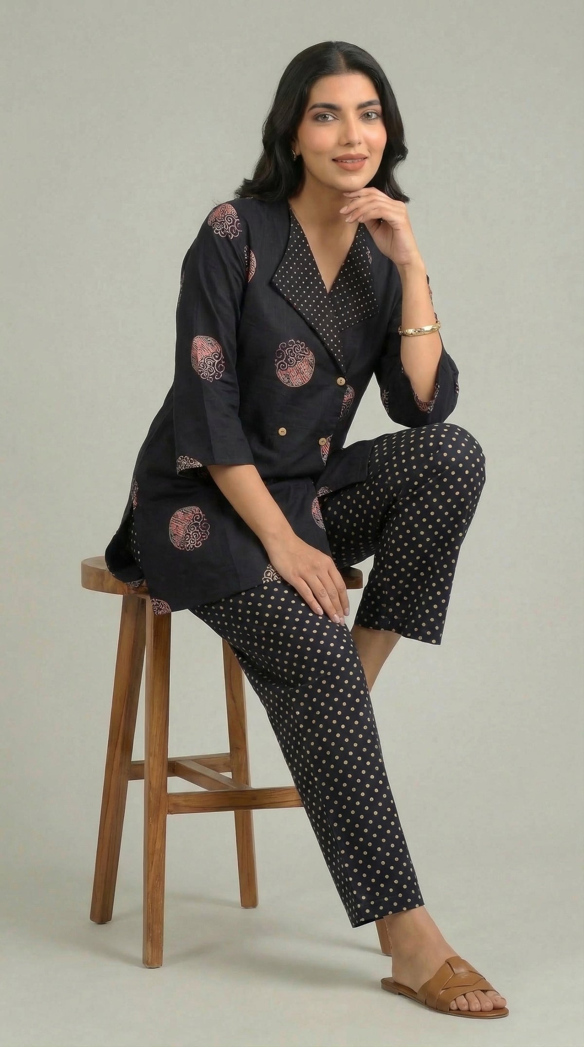 Dotfull Co-ord Set - Etiquette Apparel