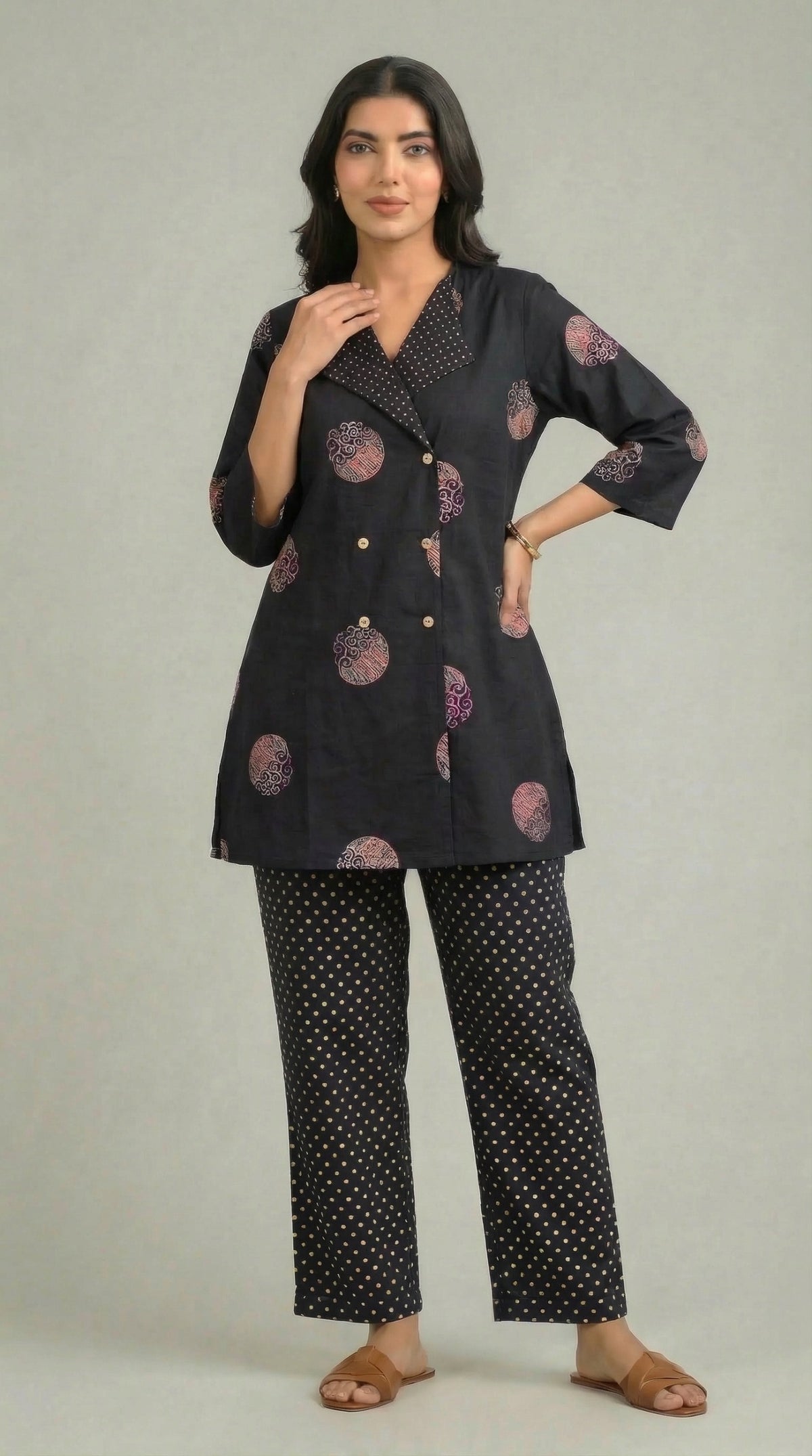 Dotfull Co-ord Set - Etiquette Apparel