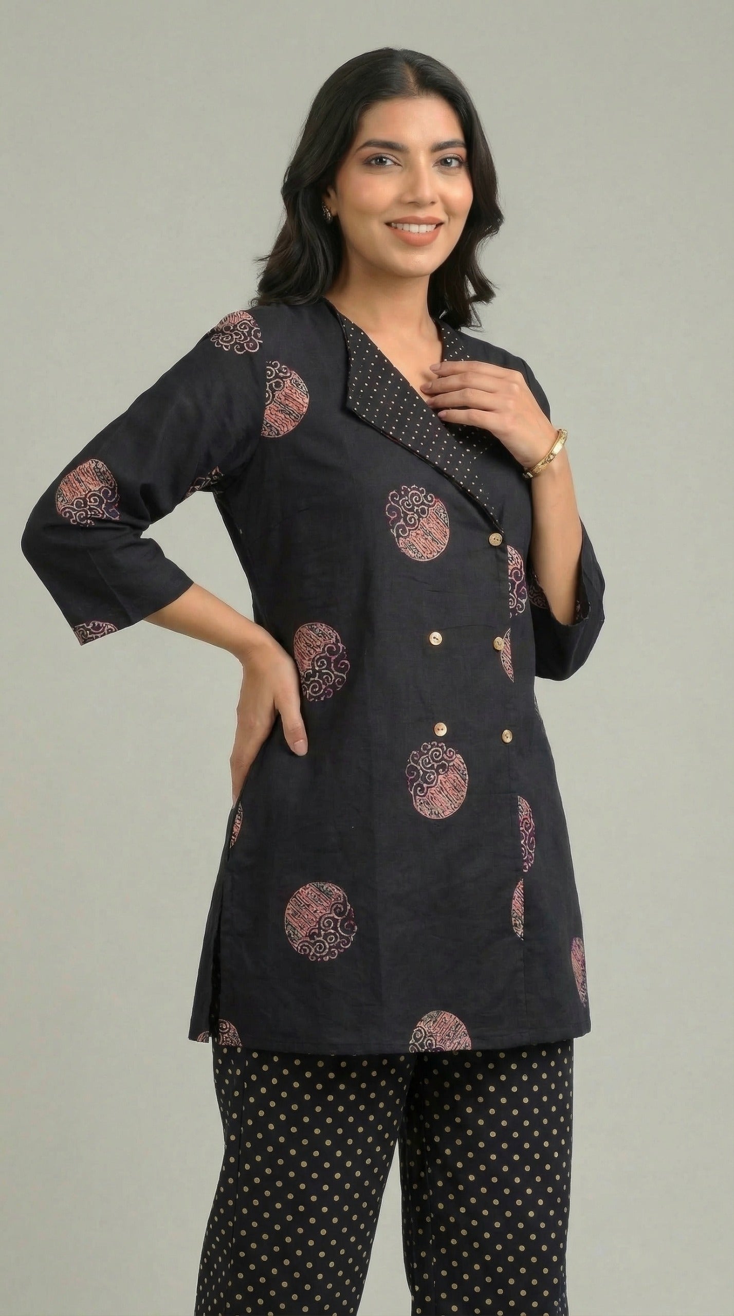 Dotfull Co-ord Set - Etiquette Apparel