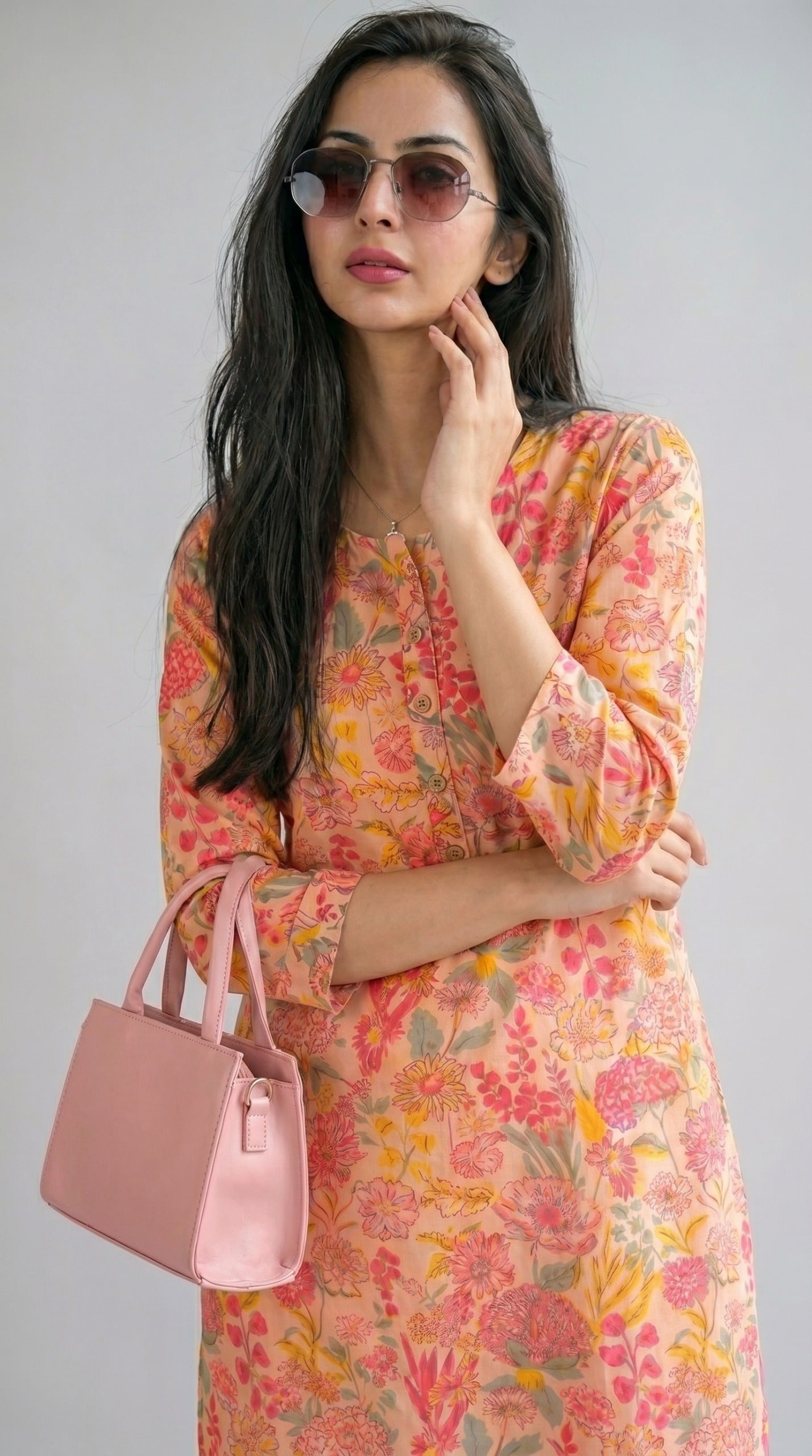 Wander Print Kurta - Etiquette Apparel