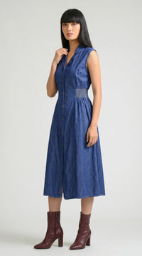 The Everyday Comfort Sleeveless Dress - Etiquette Apparel