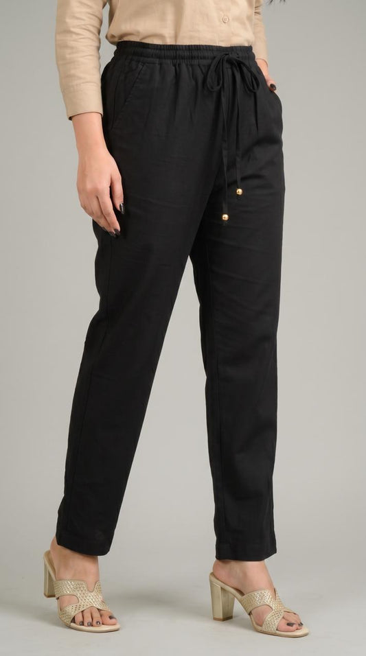 Easy Linen Stretch Pants - Etiquette Apparel