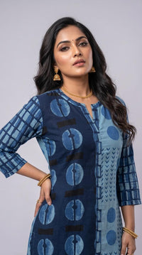 Indigo Prints - Timeless Kurta Style