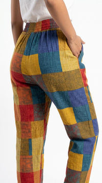 Artful Checks Trouser - Etiquette Apparel