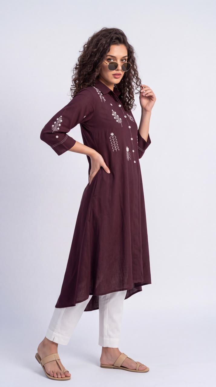 Crafted Calm Kurta - Etiquette Apparel