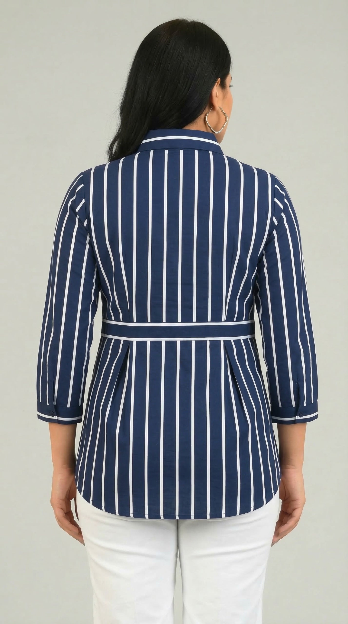 Bold Stripes & Strong Impression Top - Etiquette Apparel