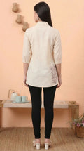 Product Carousel Image 4: Flex Embroidered Boota Short Top