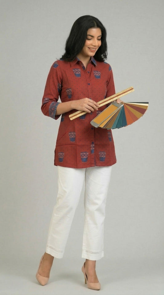 Glass Full of Comfort Top - Etiquette Apparel