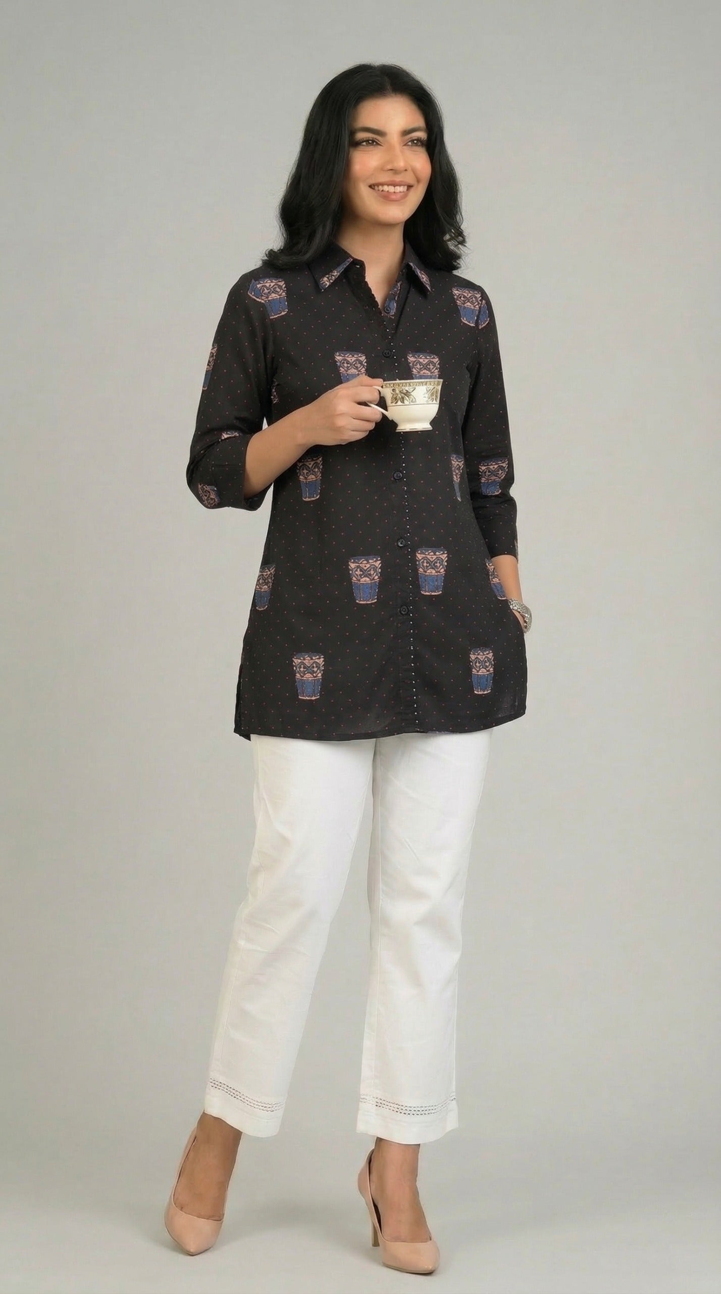 Glass Full of Comfort Top - Etiquette Apparel