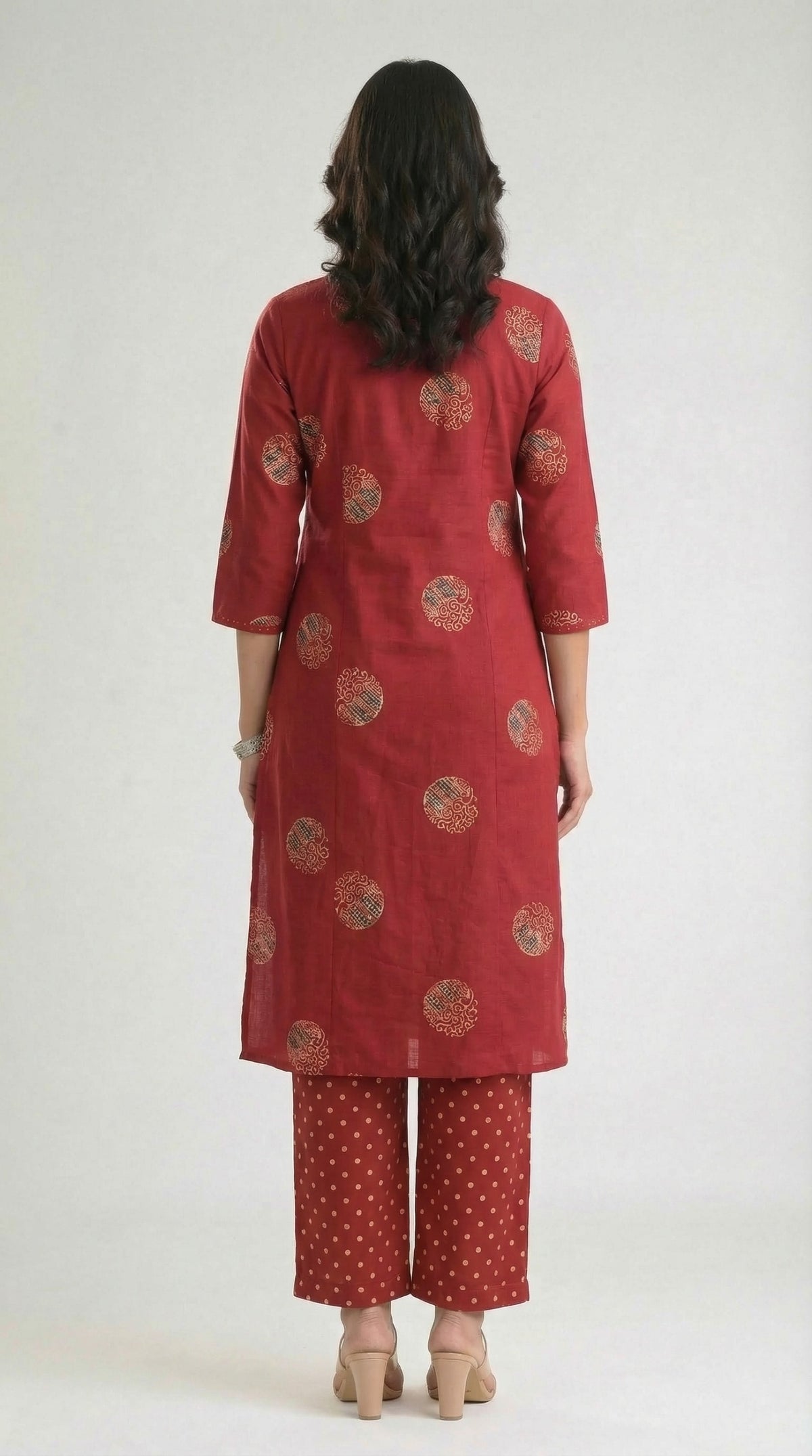 Dot and Glow Kurta Set - Etiquette Apparel