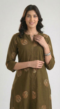 Dot and Glow Kurta Set - Etiquette Apparel