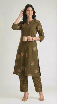 Dot and Glow Kurta Set - Etiquette Apparel