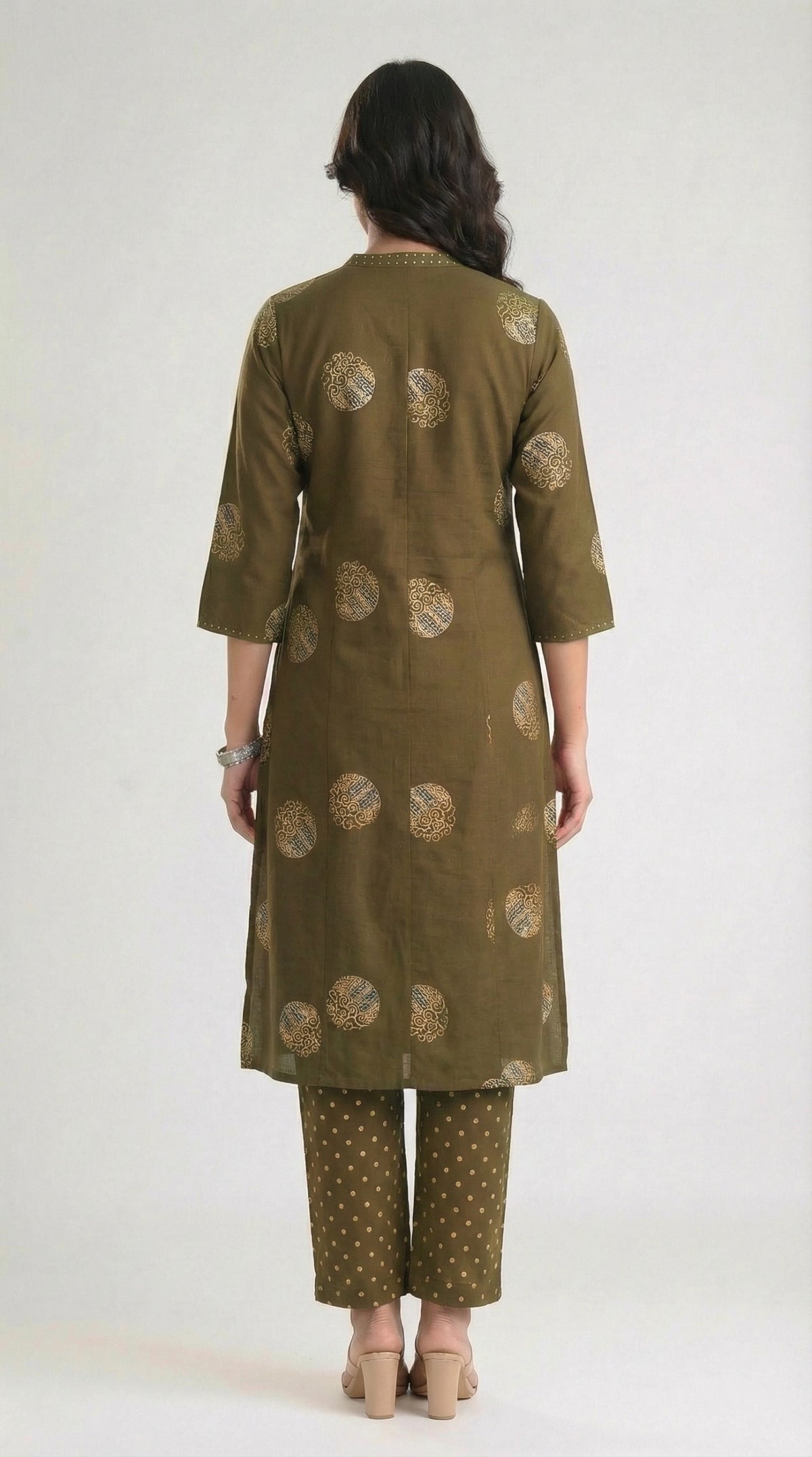 Dot and Glow Kurta Set - Etiquette Apparel