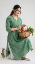Product Carousel Image 8: Festive Pastel Glam Kurta