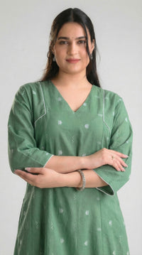 Festive Pastel Glam Kurta - Etiquette Apparel