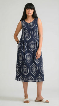 Modern Ethereal Sleeveless Dress - Etiquette Apparel