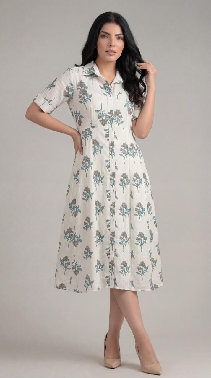 Product Carousel Image 1: Sunlit Floral Ease Dress
