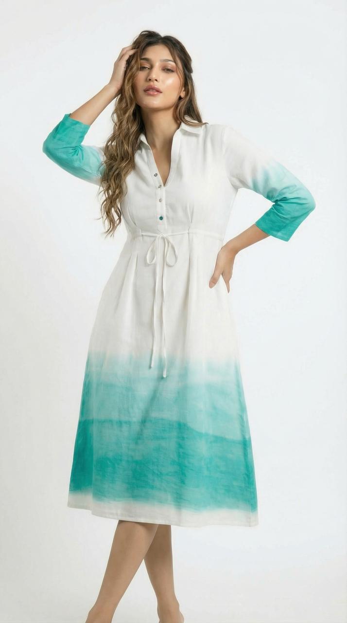 Ombré Summer Drift Dress - Etiquette Apparel