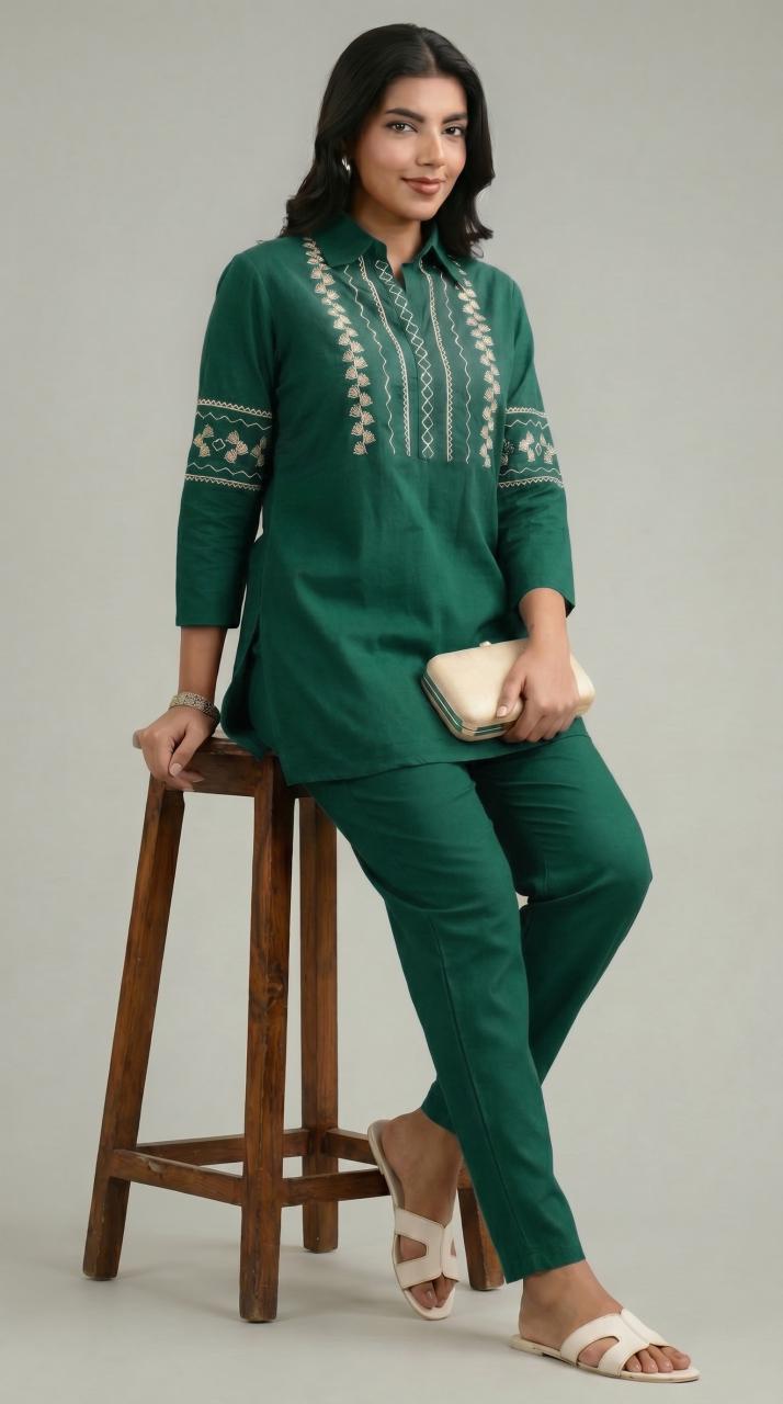 The Effortless Office Staple Co-ord Set - Etiquette Apparel 
