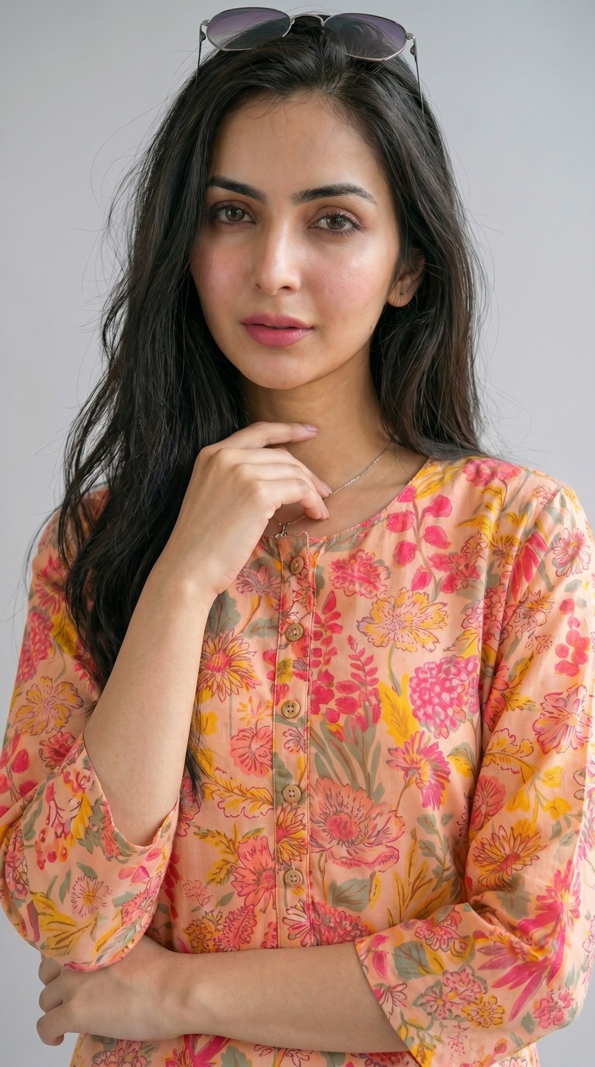 Wander Print Kurta - Etiquette Apparel