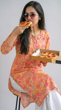 Wander Print Kurta - Etiquette Apparel