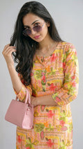 Product Carousel Image 1: Wander Print Kurta