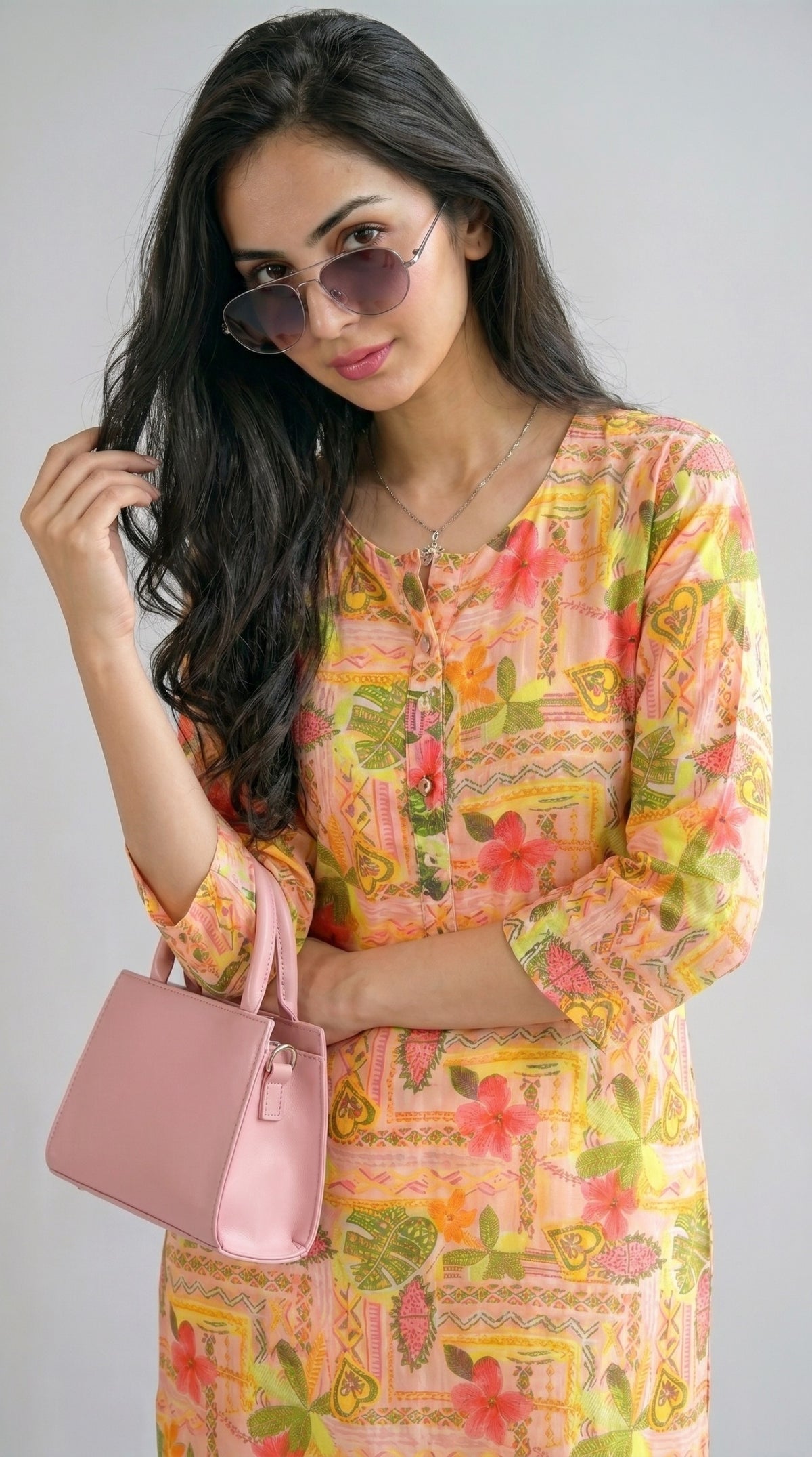 Wander Print Kurta - Etiquette Apparel