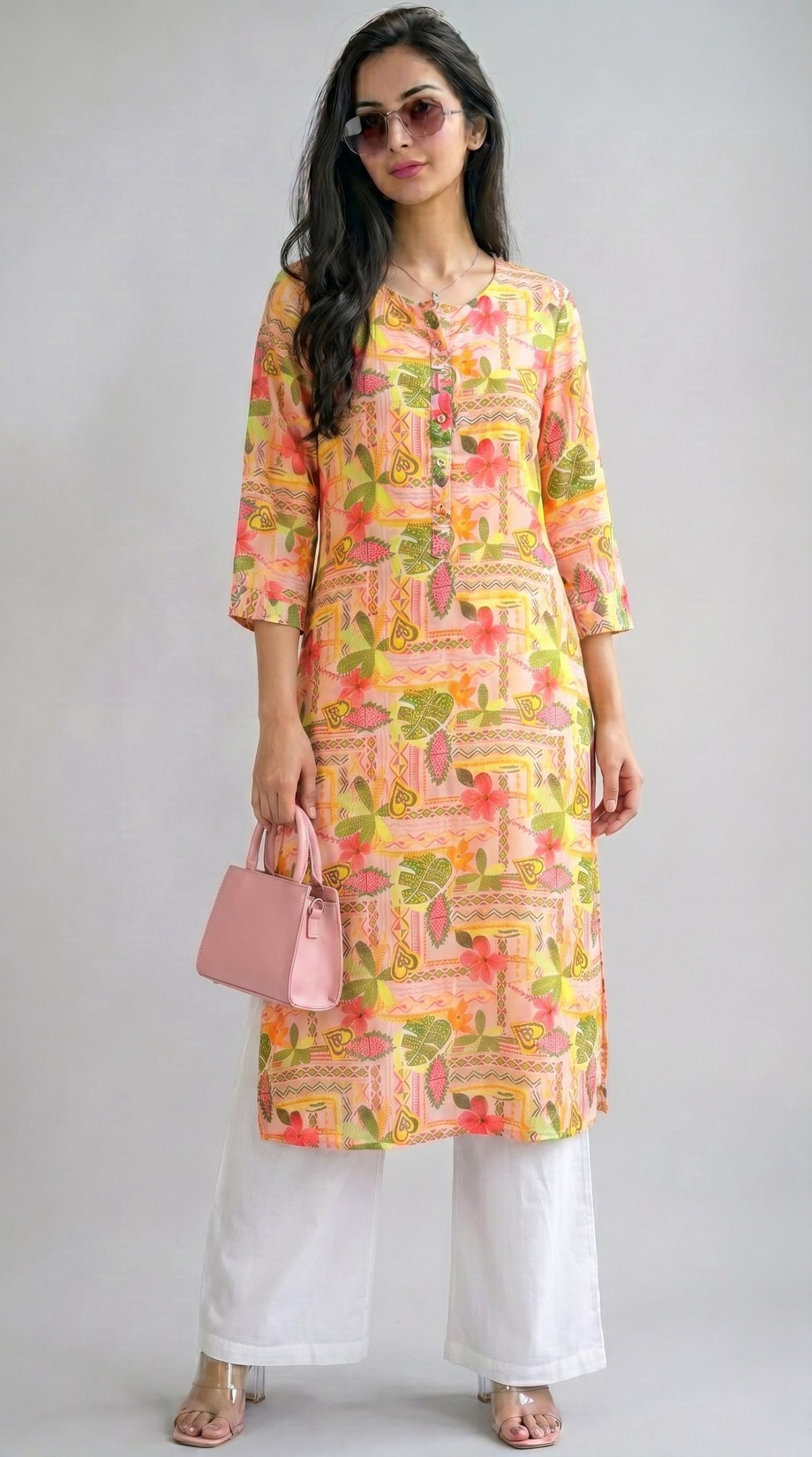 Wander Print Kurta - Etiquette Apparel