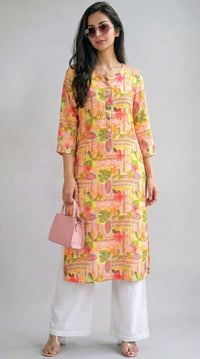 Wander Print Kurta - Etiquette Apparel