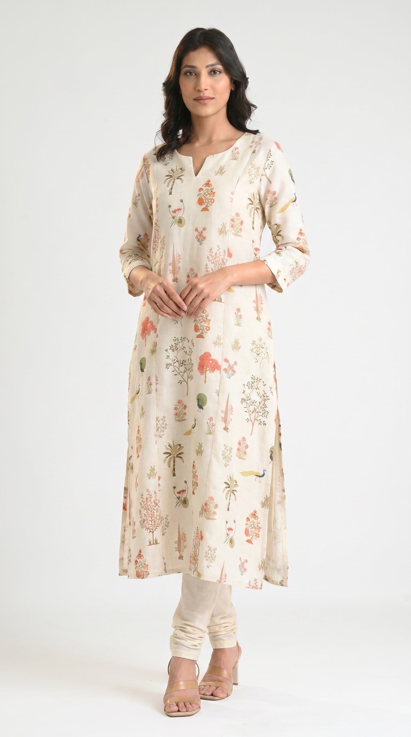Subtle Story Kurta - Etiquette Apparel