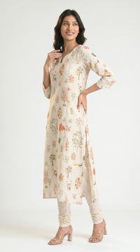 Subtle Story Kurta - Etiquette Apparel