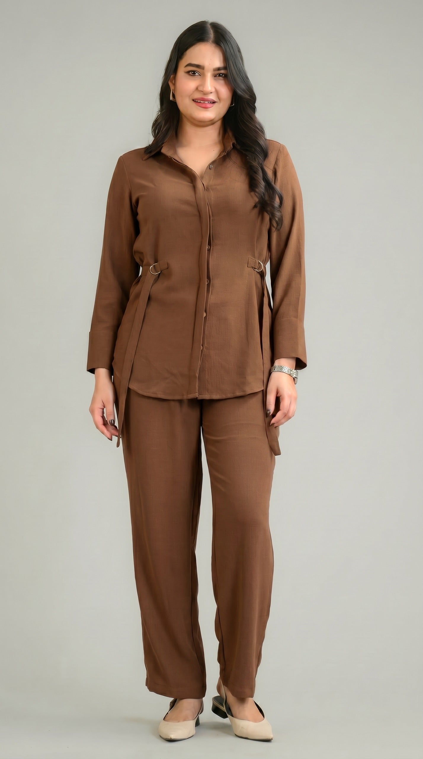 Tie-Up Luxe Co-Ord Set - Etiquette Apparel