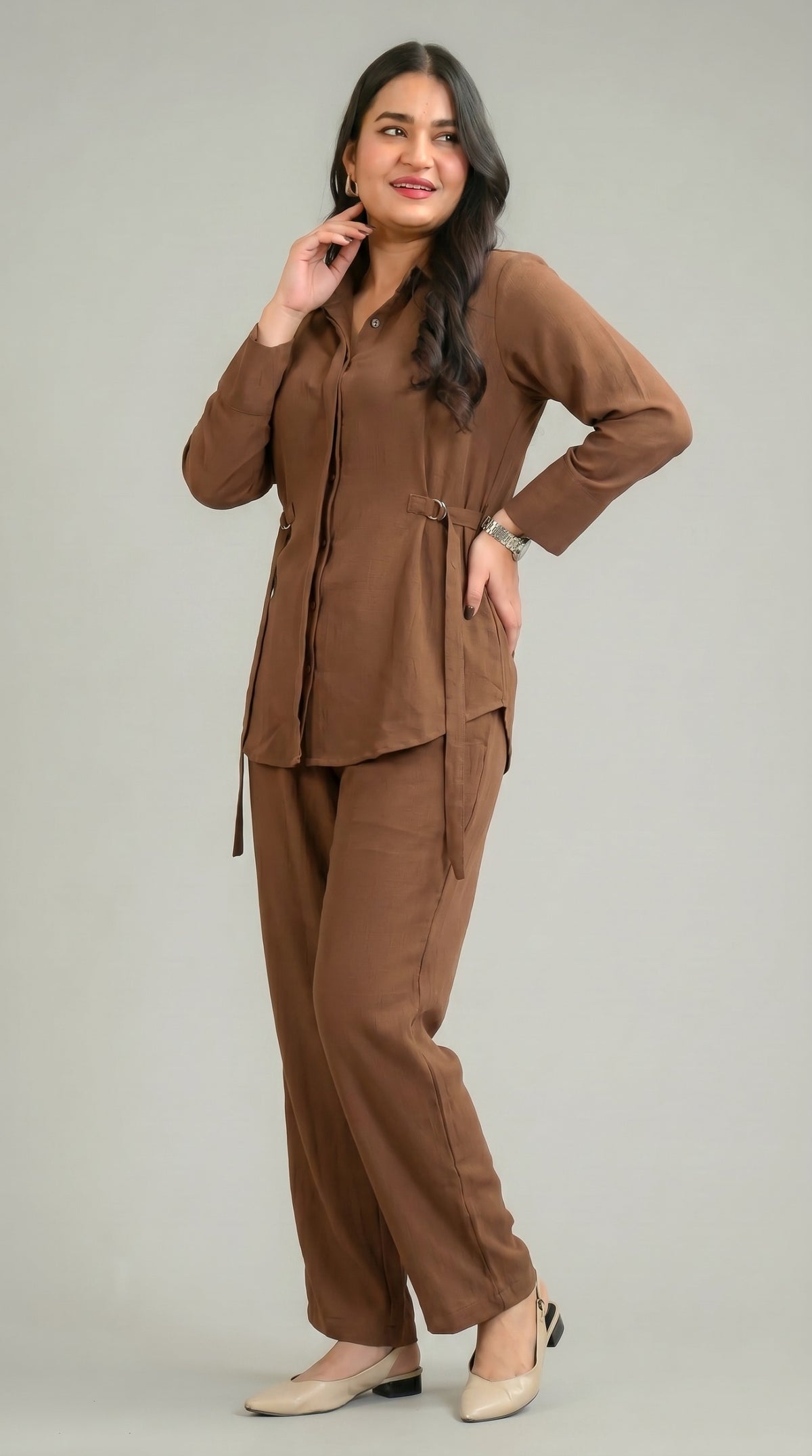 Tie-Up Luxe Co-Ord Set - Etiquette Apparel