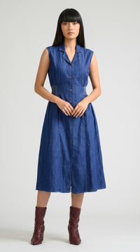 The Everyday Comfort Sleeveless Dress - Etiquette Apparel