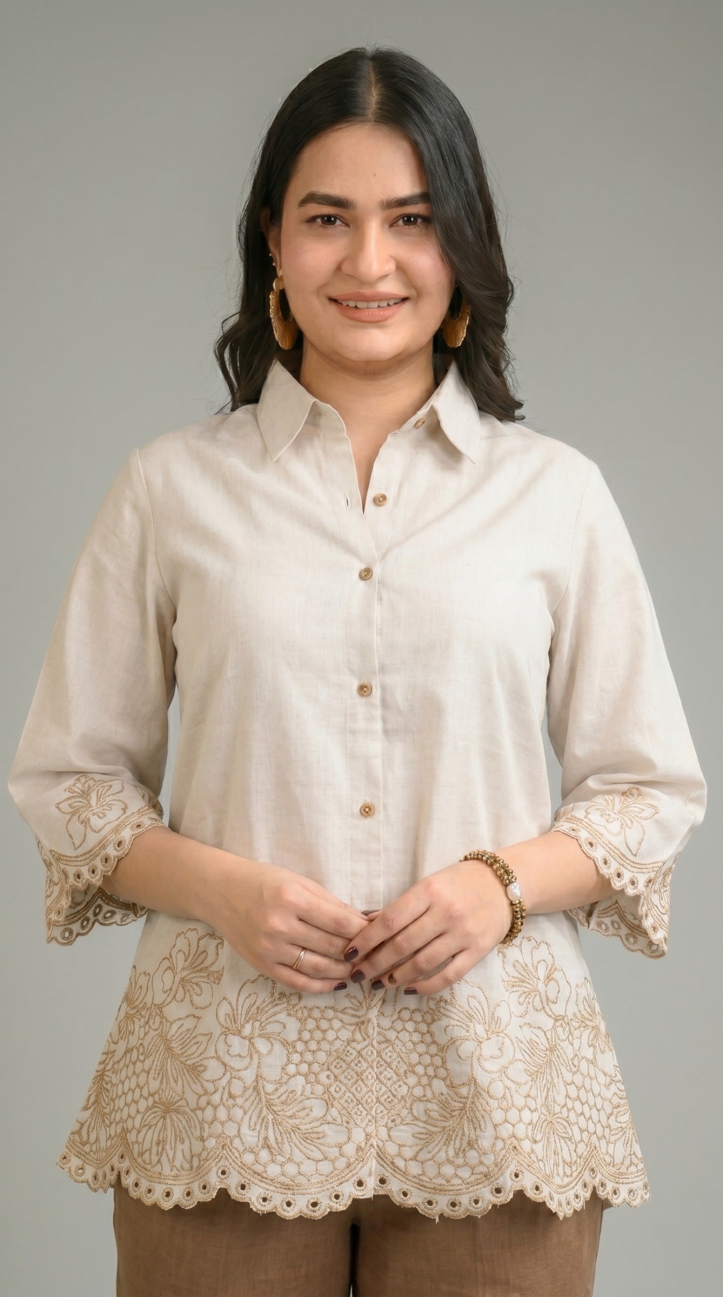 Cutwork But Make it Bold Top - Etiquette Apparel