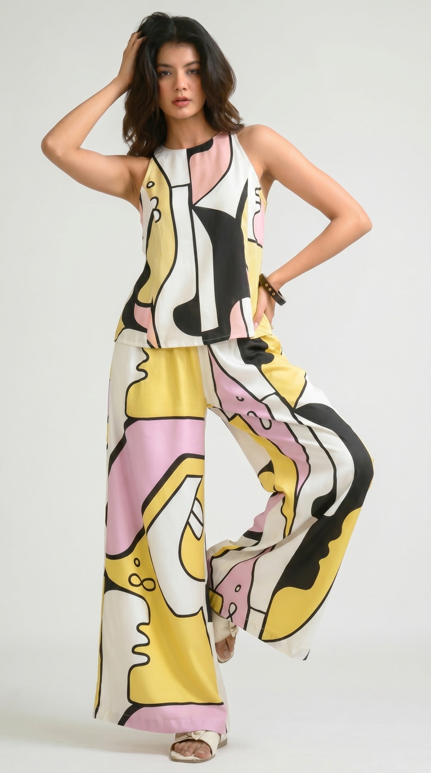 Picasso-Inspired Co-Ord Set - Etiquette Apparel