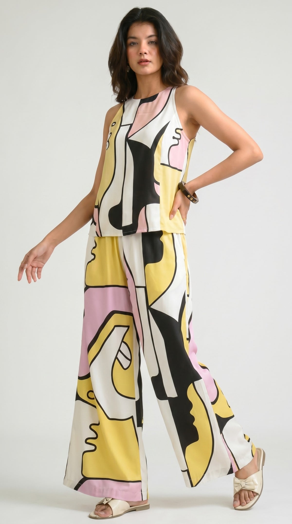 Picasso-Inspired Co-Ord Set - Etiquette Apparel