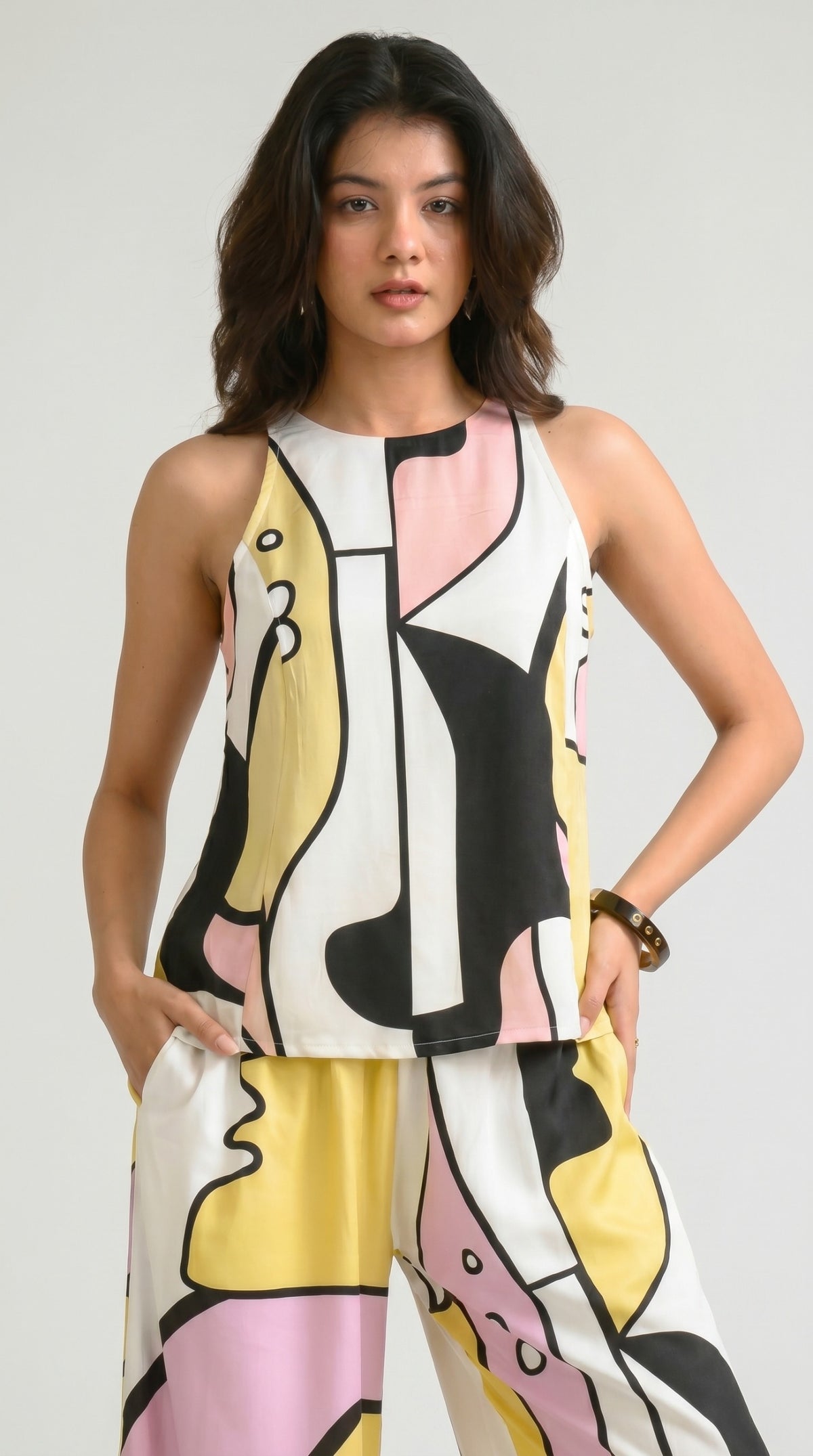 Picasso-Inspired Co-Ord Set - Etiquette Apparel