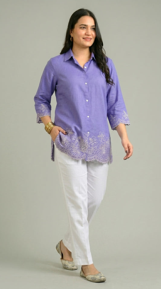 Cutwork But Make it Bold Top - Etiquette Apparel