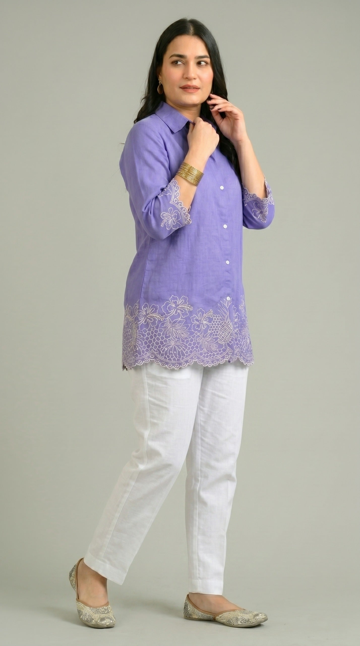 Cutwork But Make it Bold Top - Etiquette Apparel