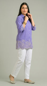 Cutwork But Make it Bold Top - Etiquette Apparel