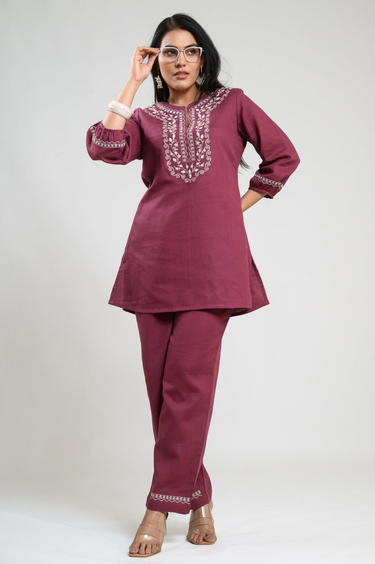 Day light Sparkle Co-ord Set - Etiquette Apparel