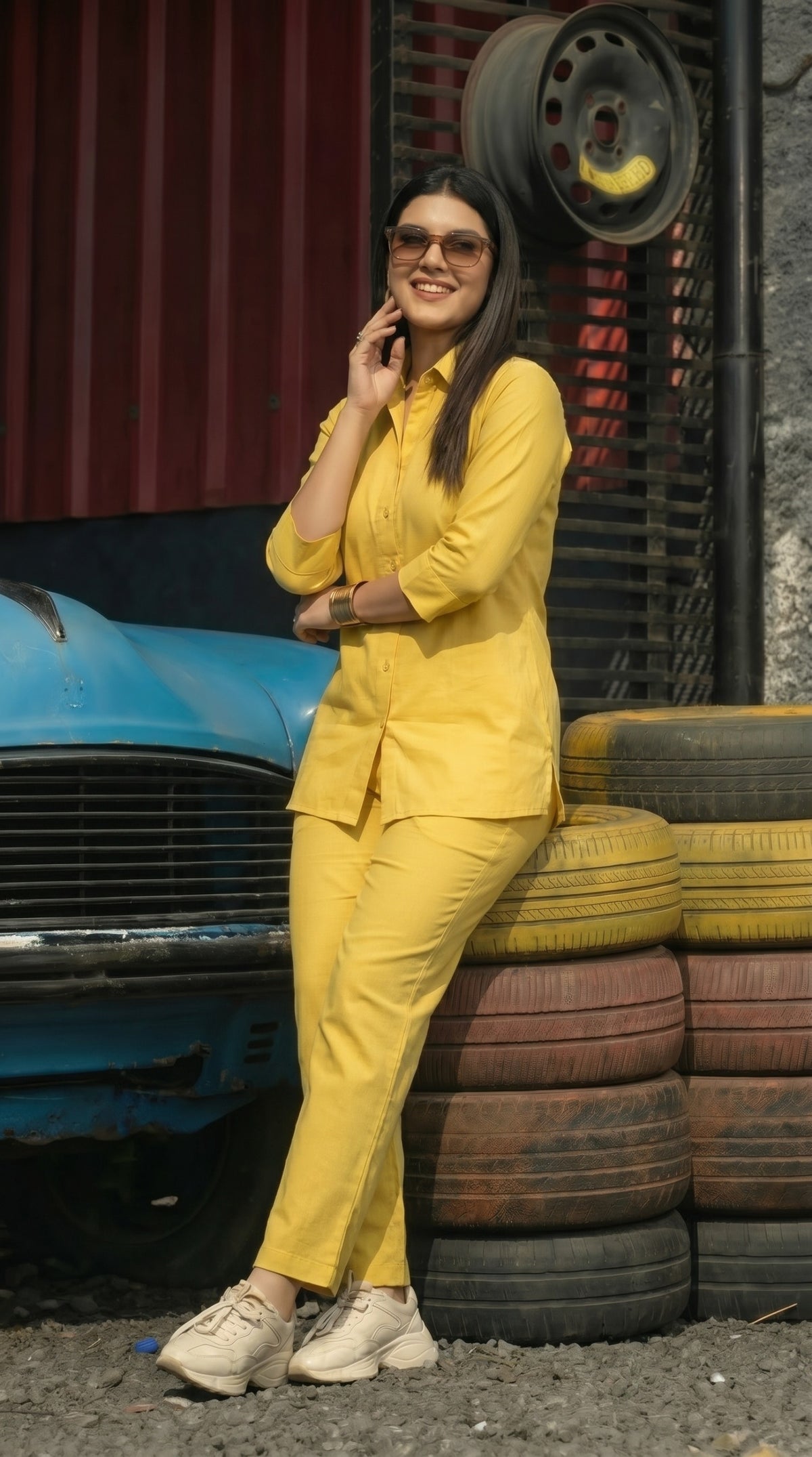 Summer Candy Denim Co-Ord Set - Etiquette Apparel