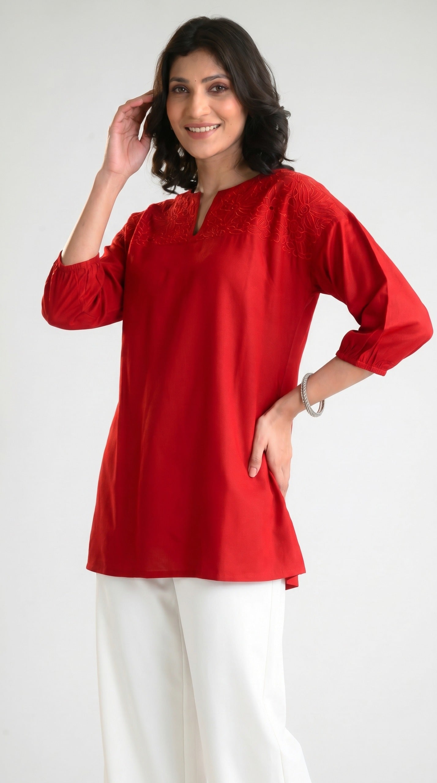 Noir Elegance Short Top - Etiquette Apparel