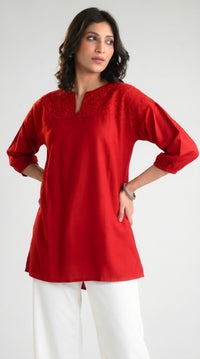 Noir Elegance Short Top - Etiquette Apparel