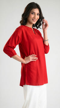 Noir Elegance Short Top - Etiquette Apparel