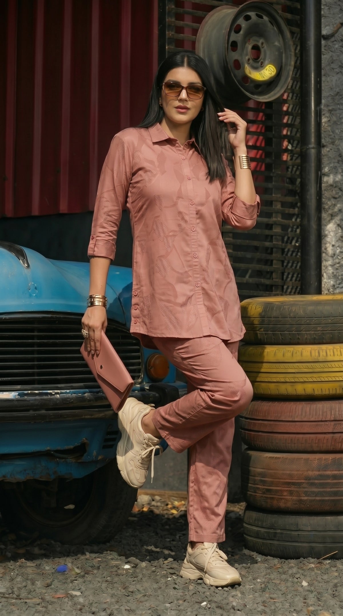 Soft structure co-ord set - Etiquette Apparel