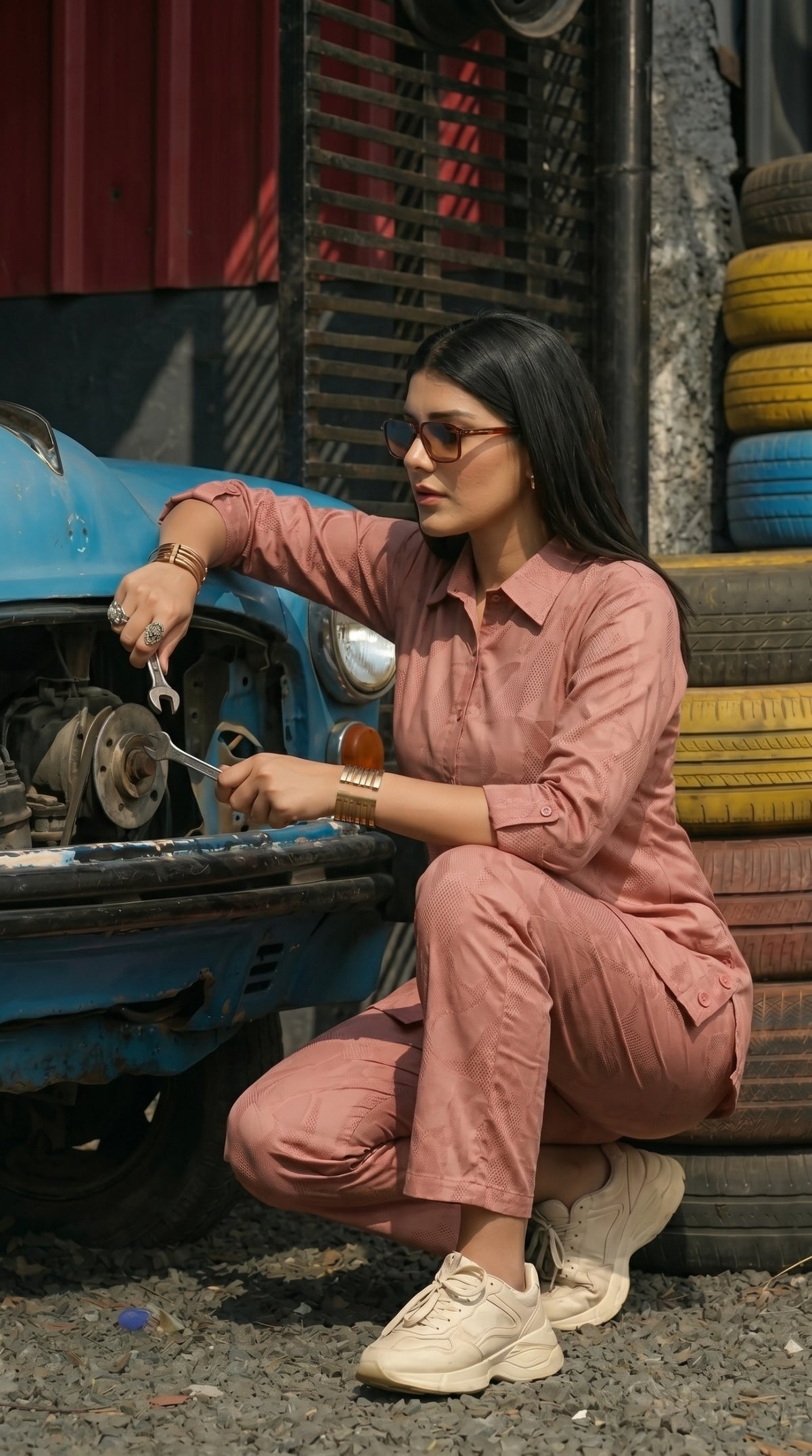 Soft structure co-ord set - Etiquette Apparel